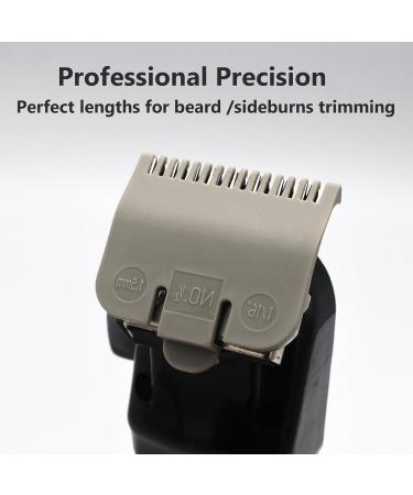 3 Pieces Professional Hair Clipper Attachment Guide Combs Color-Coded Gurad Combs fits for Most Wahl Standard Full-Sized Hair Clippers(1.5/3/4.5mm Gray/Red/White) - Buy Online on SooperMarket.com