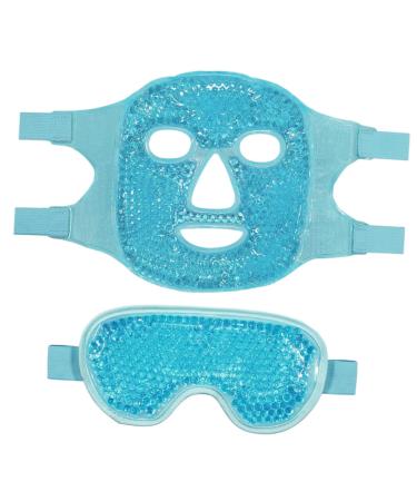 minkissy 1 Set Women Beauty Eye Cooling Compress Goggles Modeling