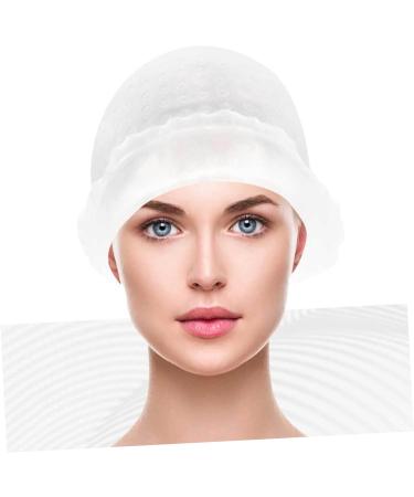 PLAFOPE Silicone Highlighter Cap Caps Hair Highlighting Kit Hair Highlighting Hat Dyeing Color Cap Salon Silicone Cap Silicone Hair Salon Cap Hair Highlight Hat Dye Cap White - Buy Online on SooperMarket.com