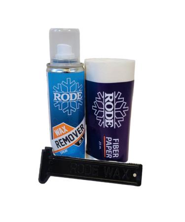 Rode Skin Kit #AR220 (1 x 150ml Wax Remover Spray 1 x 25m Fiber Paper 1 x Scraper)