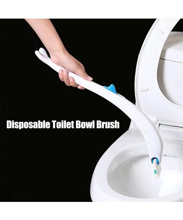 Topyond Disposable Toilet Brush - Household Cleaning System - Cleaner Filter with No Dead Ends - Effortless Bathroom Toilet Cleaning Solution - Buy Online on SooperMarket.com
