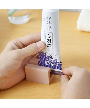 Lazy Squeeze Toothpaste Device Children's Manual Creative Toothpaste Squeezer Facial Cleanser Press Toothpaste Clip - Buy Online on SooperMarket.com