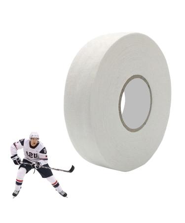 Karell's ice hockey tape hockey tape hockey stick tape self -adhesive hockey stick racket tape non -slip hockey racket band sports handle tape slipping self -adhesive handle 25m 25mm white