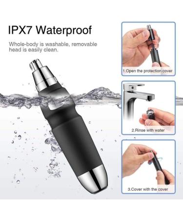 Electric Eyebrow Trimmer Kit - Waterproof Facial Hair Remover for Easy Cleansing & Commuting | International Shipping Available - Buy Online on SooperMarket.com