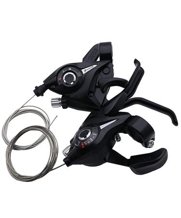 DMAIP 2Pcs Professional EF51-7 3x7/8 21/24Speed MTB Bicycle Bike Left Right Brake Lever Shifter Set 3x7 21Speed