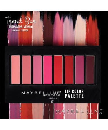 Maybelline Lip Studio Lip Color Palette - 0.14 oz. | Buy Online Now - Buy Online on SooperMarket.com