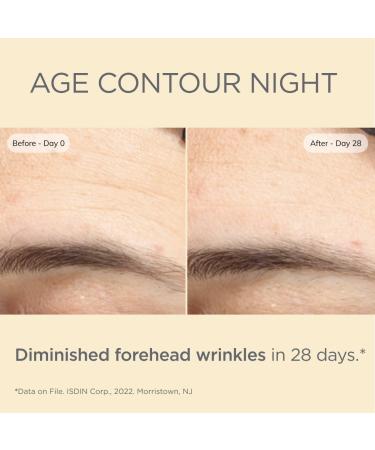 ISDIN Age Contour Night Cream with Melatonin & Peptides - 1.8 Oz - Buy Online on SooperMarket.com
