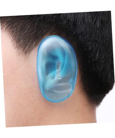 FOMIYES 4 Pairs Ear Plugs Ear Cover Salon Ear Heat Protector Hair Salon Ear Caps Ear Shower Cap Blue Hair Toner Hair Dye Accessories Hair Dye Tools Dye Silicone Ear Water Proof Shield - Buy Online on SooperMarket.com