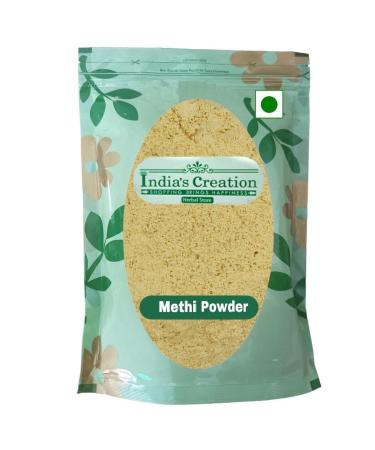 Methi Dana Powder- Fenugreek Powder-Raw Herbs-Trigonella foenum graecum-Jadi Booti-Single Herbs (50 Gram) 50 g (Pack of 1)