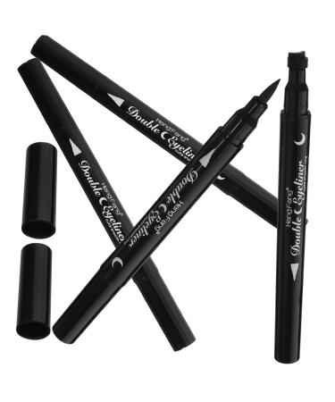 Gogogmee 4pcs Smudge Resistant Eyeliner Ink Liner Makeup Makeup Pencils for Eyes Abs