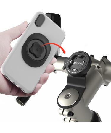 CQ Sincetop mobile phone holder Bicycle mobile phone holder bike - universal cell phone bicycle bracket stable aluminum smartphone bracket farhr wheel stem with ultra lock for racing bike MTB