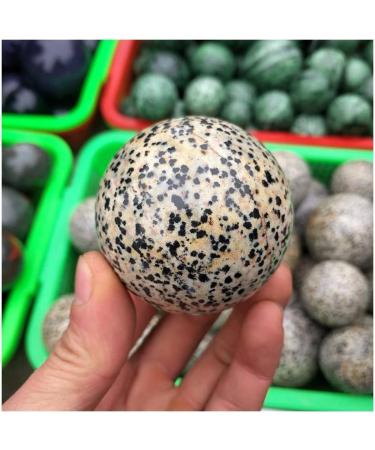 Crystal Meditation Healing Natural Speckled Stone Crystal Ball as a Wedding Decoration Furniture Decoration Meditation Crystal - Buy Online on SooperMarket.com