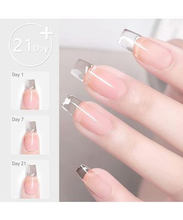 Lofuanna Dip Powder Nail Kit Starter - Clear Nail Dipping Powder Set for French Nail Art Manicure at Home or Salon - No UV/LED Needed - Buy Online on SooperMarket.com