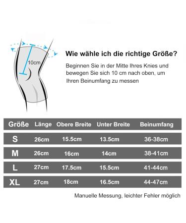 Adjustable Knee Support - 2 Piece Sports Knee Sleeve for Men & Women | Relieves Pain from Meniscal Tear Arthritis & Tendon Inflammation - Ideal for Running Climbing & Weightlifting (Black L) - Buy Online on SooperMarket.com
