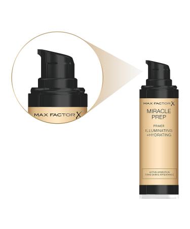 Max Factor Miracle Prep Illuminating & Hydrating Primer 30ml with Niacinamide & Vitamin E - Buy Online on SooperMarket.com