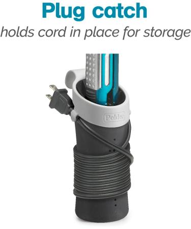 Polder High-Heat Silicone Hot Sleeve Cover for Flat Iron & Curling Iron - Portable Organizer for Travel & Home Use - Black - Buy Online on SooperMarket.com