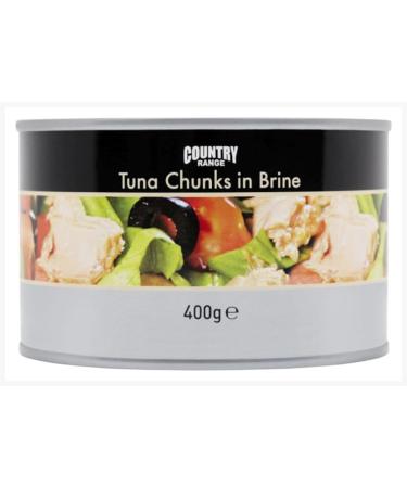 Country Range | Tuna Chunks in Brine (3x400g) Brine 400 g (Pack of 1) - Buy Online on SooperMarket.com