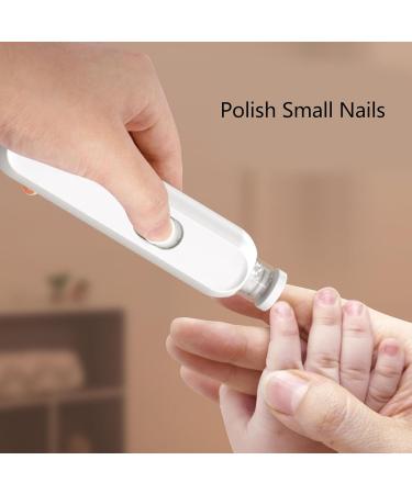 Baby Friendly Electric Nail Buffer File Aiding in Children Manicure Perfect for Ladies and Pets Ideal Kids Bathroom Set Accessory - Buy Online on SooperMarket.com