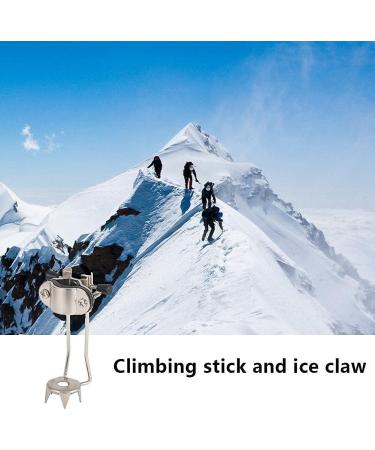 ICE Cane Tip No Non-slip Crutch Handle Portable Attachment Trekking Accessories White Useful Design - Buy Online on SooperMarket.com