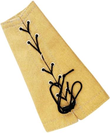 DOITOOL Outdoor Stuff 3 pcs Yellow Shawl Stuff Pet Outdoor Protective Bird Anti-Grab Style Pad for Shoulder Multi-Purpose 23.5*12cmx3pcs Khakix3pcs - Buy Online on SooperMarket.com