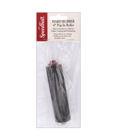 Speedball Pop-in Replacement Roller 4", Hard Rubber