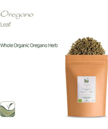 Organic Oregano Spice - Dried Greek Wild Marjoram Seasoning 100g | Premium Gourmet Herb - Buy Online on SooperMarket.com