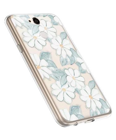 Morechioce Compatible with Sony Xperia XA2 Case Xperia XA2 Handy Shell Flower Ultra thin transparent silicone protective cover Clear crystal backbield Pasche Defender Bumper flower branch #5