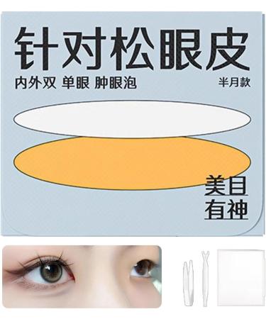 Hooded Eyelid Lifter Strips - Long-lasting Double Sided Eyelid Tape Invisible Professional Eye Strips Eye Lid Contour Stickers for Natural Daily Makeup - Buy Online on SooperMarket.com