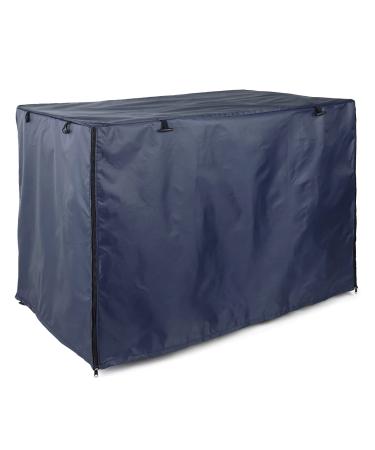 Dog Crate Cover,Waterproof and Durable 420D Polyester Dog Enclosure Cover,Fits Most 48" Wire Dog Crates,Dog Crate Cover Only 48" Navy