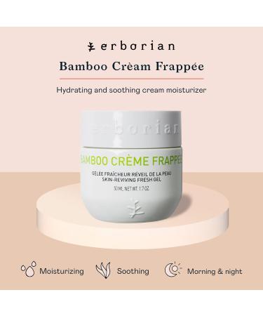 Erborian Bamboo Cr me Frappe Moisturizer Hydrating & Soothing Cream for Dehydrated Skin | Korean Skincare | 1.7 Oz - Buy Online on SooperMarket.com