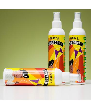 JOHNNY B. Juniors Hair Detangler for Kids - 8 oz Spray | Perfect for Tangles & Knots | International Shipping Available - Buy Online on SooperMarket.com
