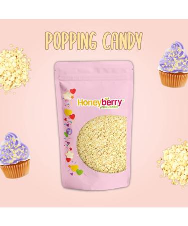 Uncoated Popping Candy 100g - Natural Plain Popping Candy for Baking & Cake Decoration - Buy Online on SooperMarket.com