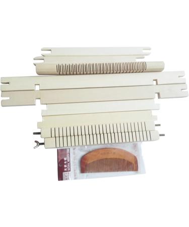 Mikimiqi Wooden Multi-Craft Weaving Loom - Large Frame for Kids' Handcrafting - 9.85x15.75x1.3 Inches - Buy Online on SooperMarket.com