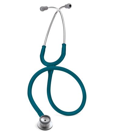 3M Littmann Classic II Infant Stethoscope Caribbean Blue Tube 28 inch 2124 Caribbean Blue Tube Machined Stainless Steel Chestpiece