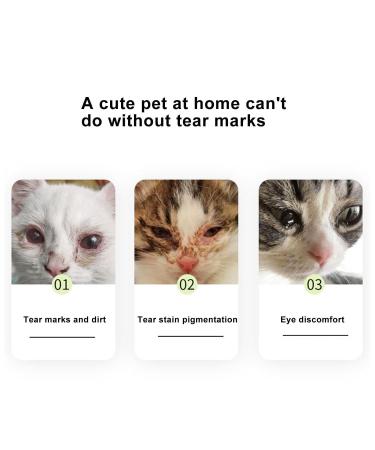 Professional Tear Stain Remover Powder & Applicator Brush for Dogs & Cats | Eye Care Comb for Pet Tear Stains - Buy Online on SooperMarket.com