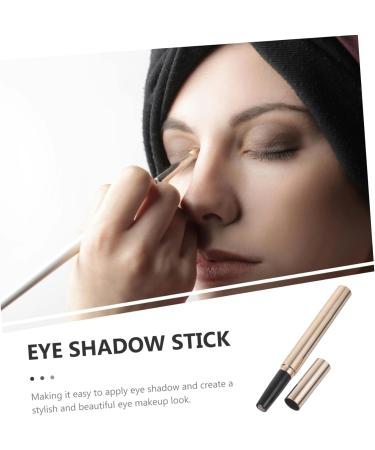 BELLIFFY Makeup Brush Plastic Precision Eyeshadow Brush Eye Makeup Stick Eye Makeup Brush 1 count (Pack of 1) Black - Buy Online on SooperMarket.com
