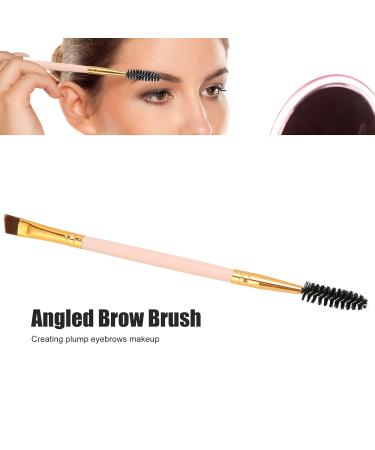 Double Ended Eyebrow Brush for Perfect 3D Eyebrow Makeup | Angled Brush for Powders & Waxes - International Shipping Available - Buy Online on SooperMarket.com