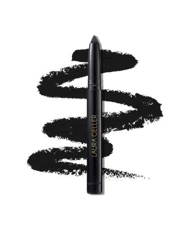LAURA GELLER NEW YORK Kajal Longwear Kohl Eyeliner Pencil with Caffeine  Smooth & Blendable Makeup  Deep Black