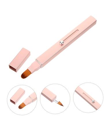 Balacoo Lip Makeup Brush - Retractable Lipstick Applicator Wands for Women | Double Head Concealer Brush | Pink Artificial Fiber - Buy Online on SooperMarket.com