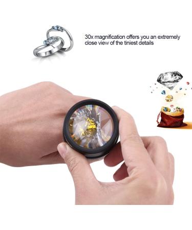 Magnifying Glass Magnifying Glass Tool for Jewelry with 30X Magnifying Glasses for Jewelry - Buy Online on SooperMarket.com