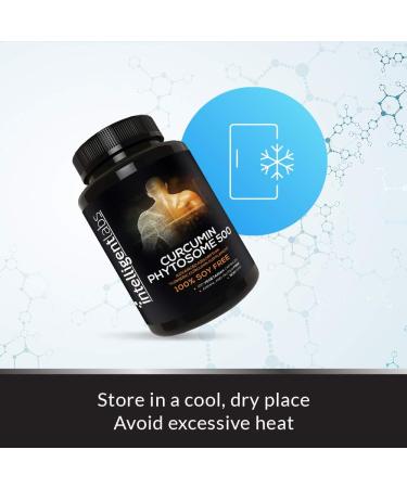 Intelligent Labs Meriva Curcumin Phytosome - 500mg Complex, 2900% Better Absorption, 120 Capsules - Soy Free - Buy Online on SooperMarket.com