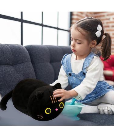 Black Cat Plush Doll 35CM Black Cat Plush Toy Black Cat Gifts For Girls Stuffed Black Cat Animal Plush Toys Black Cat Plush Pillow Super Soft Stuffed Toy Black Cat Gift - Buy Online on SooperMarket.com