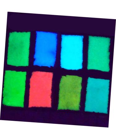 ibasenice 2 Pack Luminous Nail Glitter Resin Pigments Glow Fluorescent Powder Luminous Sand Fluorescence Green Siize 4 - Buy Online on SooperMarket.com