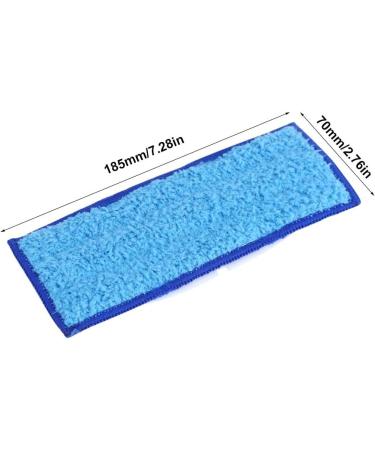 Replacement Washable Pad 10 Pcs Paste Cleaning Cloth Replacement Washable Wet Dry Mopping Pads for Jet 240/241 for Hardwood(Blue) - Buy Online on SooperMarket.com