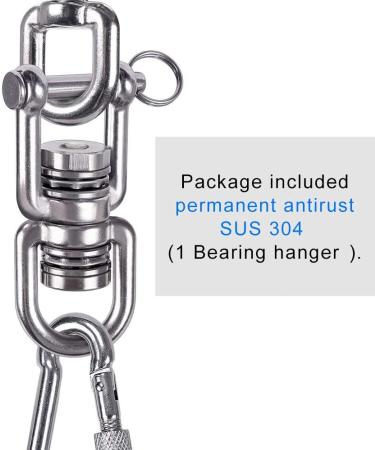 BeneLabel Swing Swivel - 360 Rotation, 770LB Capacity - Safe Rotational Device for Web Tree Swing, Aerial Dance, Children's Swing & Yoga Sets - Buy Online on SooperMarket.com