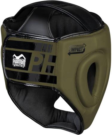Phantom Head Guard APEX | Ultimate Boxing & MMA Protection | Unisex Full Face for Muay Thai & Fighting | Army Style - Buy Online on SooperMarket.com