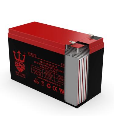 Neptune NT1270 12V 7Ah Replacement SLA Battery - Ideal for Solex BD127 & SB1270 Alarm Backup | International Shipping - Buy Online on SooperMarket.com