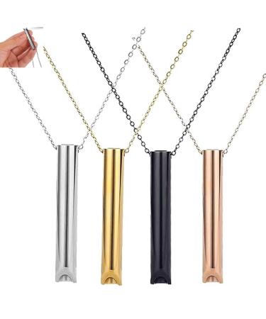 Anti Vaping Necklace Stress Relief Necklace Breathlace Quit Vaping Necklace Help Anxiety Relief Items (mix)