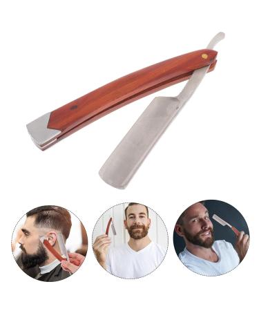Premium Stainless Steel Shaving Razor & Trimmer for Men | Straight Razor Shaving | Barber-Grade Shaver for Precision Grooming - Buy Online on SooperMarket.com