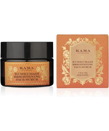Kama Ayurveda Kumkumadi Brightening Ayurvedic Face Scrub 50g - Buy Online on SooperMarket.com